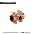 Abrazadera con derivación 1/2x1/2x1/2', FOSET 1