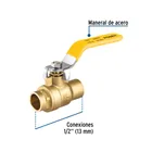 Válvula de esfera para gas, soldable, 1/2', alta presión 2