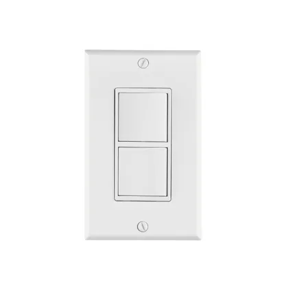 Placa armada interruptor sencillo y de 3 vías Classic
