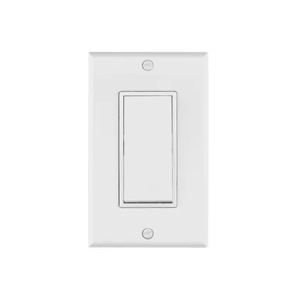 Placa armada con interruptor de tres vías, línea Classic