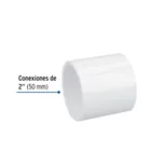 Cople de PVC cédula 40 de 2', FOSET 2