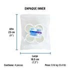 Tapón de PVC 1-1/2', FOSET 3