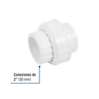 Tuerca unión lisa de PVC 2', FOSET 2