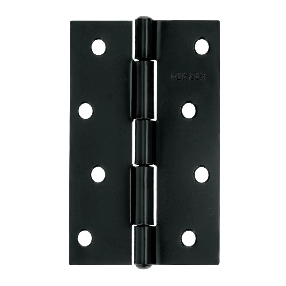 Bisagra rectangular 4 x 2-3/4', acero negro mate, HERMEX