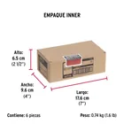 Pasador de barril de acero latón 6', HERMEX 6