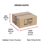 Pasador de barril de acero latón 5', HERMEX 7