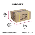 Pasador de barril de acero latón 3', HERMEX 7