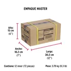 Pasador de barril de acero cromo 2', HERMEX 7