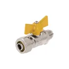 Válvula esfera para PE-AL-PE, 3/8'a flare 3/8', FOSET 1