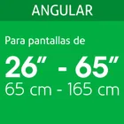 Soporte para pantallas de 26' a 65' con inclinación, VOLTECK 3