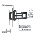 Soporte para pantallas de 26' a 65' articulado, VOLTECK 2