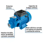 Bomba periférica 1/2HP, altura máx 30m, uso agrícola, FOSET 2