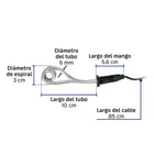 Calentador de inmersión para agua #1 (8 L), 400 W, VOLTECK 3