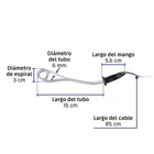 Calentador de inmersión para agua #3 (12 L), 600 W, VOLTECK 3