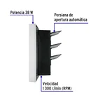 Extractor de aire de 10',blanco, VOLTECK 2