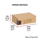 Caja con 100 taquetes arpón de 5/16' x 2', FIERO 5