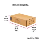 Caja con 50 taquetes arpón de 3/8' x 5', FIERO 5