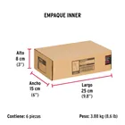 Bolsa con 2 taquetes arpón 5/8' x 8-1/2', FIERO 6