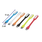 Mini-lámpara flexible de 5 LEDs 1W para puerto USB, VOLTECK 3