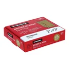 Bisagra rectangular 2 x 1-1/2', latón antiguo, HERMEX 4