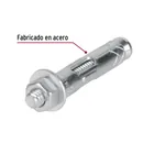 Caja con 100 taquetes expansivos de 1/4' con tornillo, FIERO 2