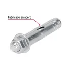 Caja con 50 taquetes expansivos de 3/8' con tornillo, FIERO 2