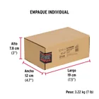 Caja con 50 taquetes expansivos de 3/8' con tornillo, FIERO 5
