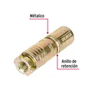 Caja con 100 taquetes expansivos de 1/4' sin tornillo, FIERO 2
