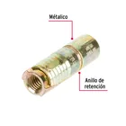 Caja con 25 taquetes expansivos de 1/2' sin tornillo, FIERO 2