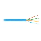 Metro de cable UTP CAT5E, Bobina de 305m, azul, VOLTECK 4