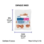 Tuerca unión de cobre de 1/2', FOSET BASIC 4