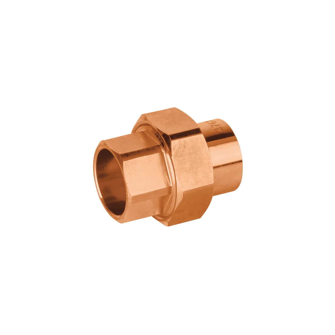 Tuerca unión de cobre de 3/4', FOSET BASIC