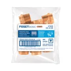Conector de cobre de rosca exterior 3/4', FOSET BASIC 3