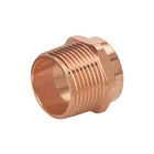 Conector de cobre de rosca exterior 1', FOSET BASIC 1
