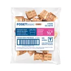 Conector de cobre de rosca interior 1/2', FOSET BASIC 3