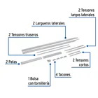 Base para termotanque p/calentador solar CALE-12HS, FOSET 2