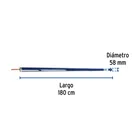 Caja c/8 tubos HeatPipe p/calentador solar CALE-18HS, FOSET 3