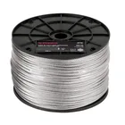 Metro de cable rígido 1/8' de acero 7x7 hilos, 300 m, FIERO 1