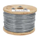 Metro de cable rígido 1/16' acero 7x7 recubierto PVC, 300 m 1