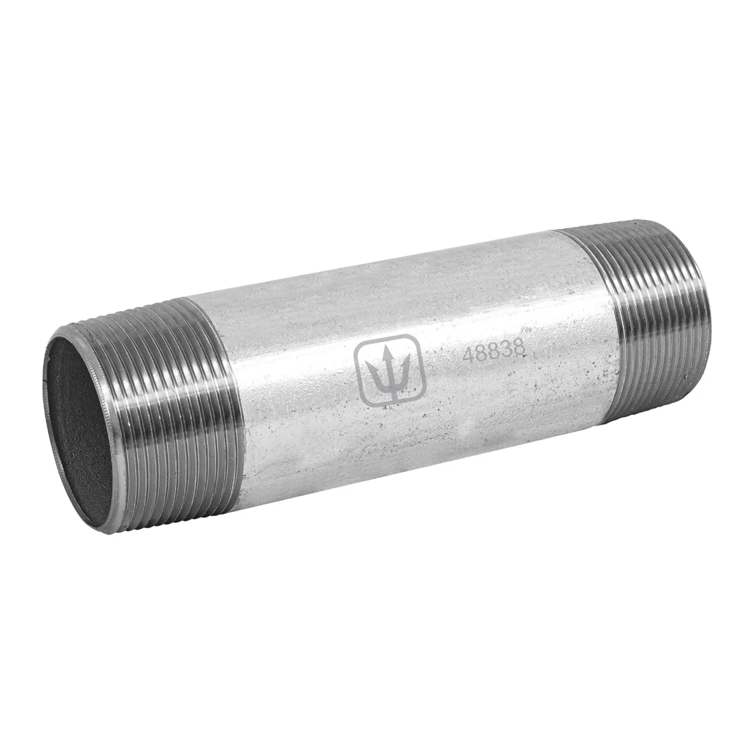 Niple de acero galvanizado 1-1/2 x 6', FOSET