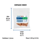 Conector de cobre, rosca interior 1-1/4', FOSET 4