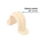 Abrazadera tipo 'U' de CPVC de 1/2', FOSET 3