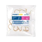 Abrazadera tipo 'U' de CPVC de 1/2', FOSET 4