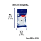 Placa armada 1 toma de TV, 1.5 módulos, Española, blanco 5