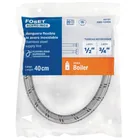Manguera para boiler, acero inox. 1/2'H x 3/4'H, 40 cm 5