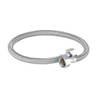 Manguera lavabo/fregadero, vinilo gris, 1/2' x 1/2', 55 cm 1