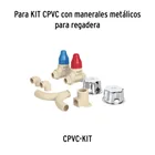 Juego 2 cartuchos cerámicos para llaves de empotrar CPVC 4