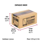 Bolsa con 100 colgadores de 55 mm tipo caimán, FIERO 6