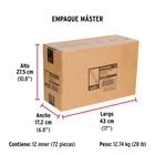 Bolsa con 100 colgadores de 55 mm tipo caimán, FIERO 7
