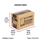 Bolsa con 100 colgadores de 75 mm tipo caimán, FIERO 6